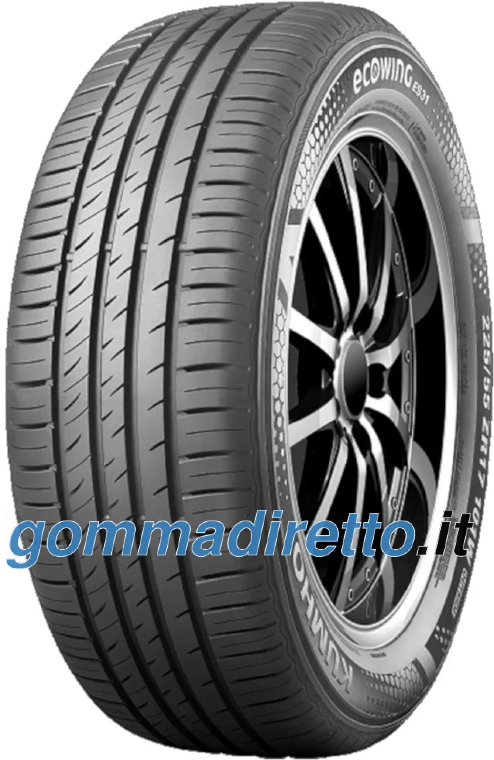 Kumho EcoWing ES31 ( 185/65 R15 88H 4PR ) - immagine 1