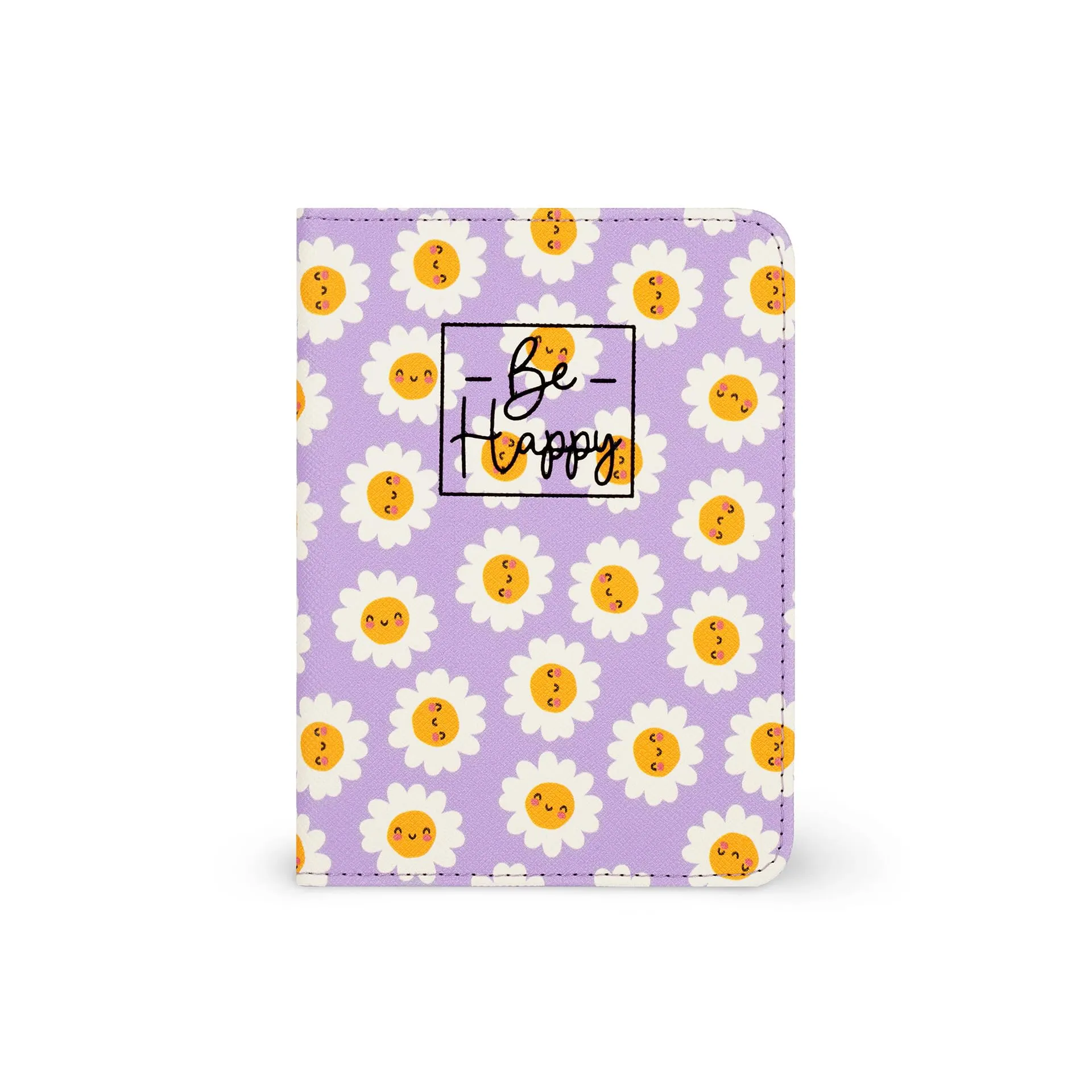 Legami - Porta Passaporto con Fiori, Passport Holder Portafoglio per Viaggiare, Custodia per Passaporto, 1 Tasca per Passaporto, 4 Tasche per Carte, Protezione RFID, 10,5 x 14 x 1 cm, Tema Daisy