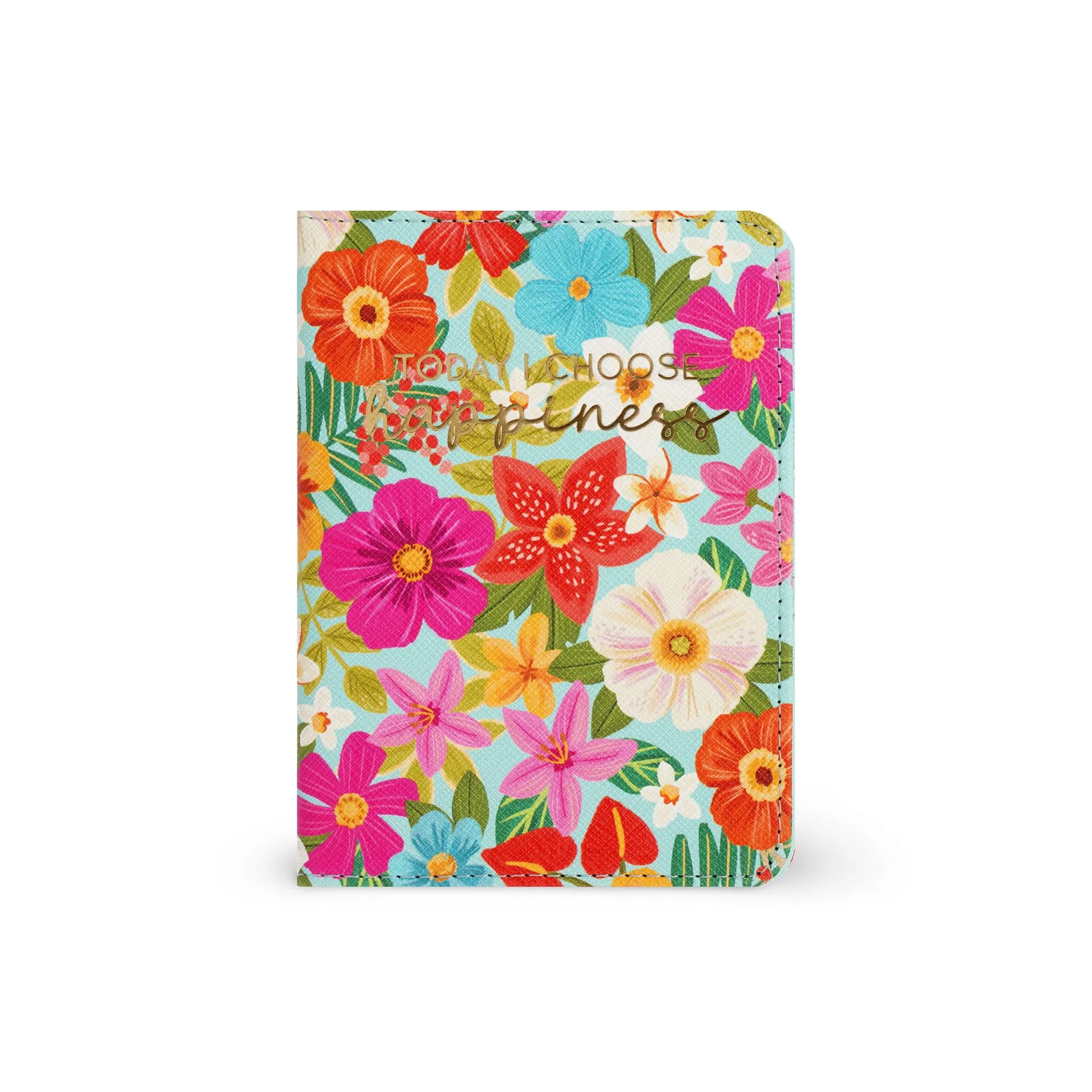 Legami - Porta Passaporto con Fiori, Passport Holder Portafoglio per Viaggiare, Custodia per Passaporto, 1 Tasca per Passaporto, 4 Tasche per Carte, Protezione RFID, 10,5 x 14 x 1 cm, Tema Flowers
