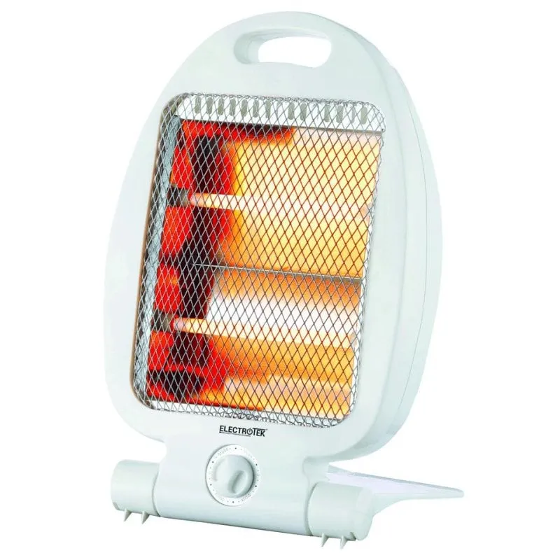 Riscaldatore a Quarzo Thulos ET-QH01 800W con sistema anti-ribaltamento