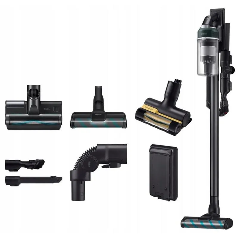 Aspirapolvere senza Fili Samsung Jet 85S Complete 250W 60 min Anti-groviglio HEPA Nero