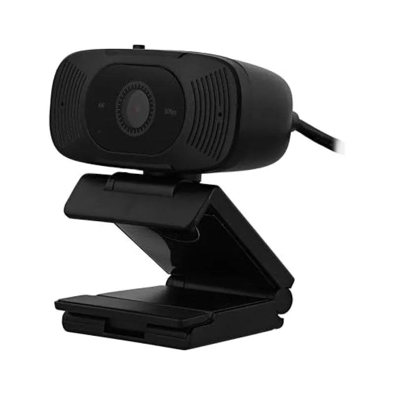 Webcam TnB WCAM4KULTRA PureView Ultra 4K 10 MP Microfono Nero