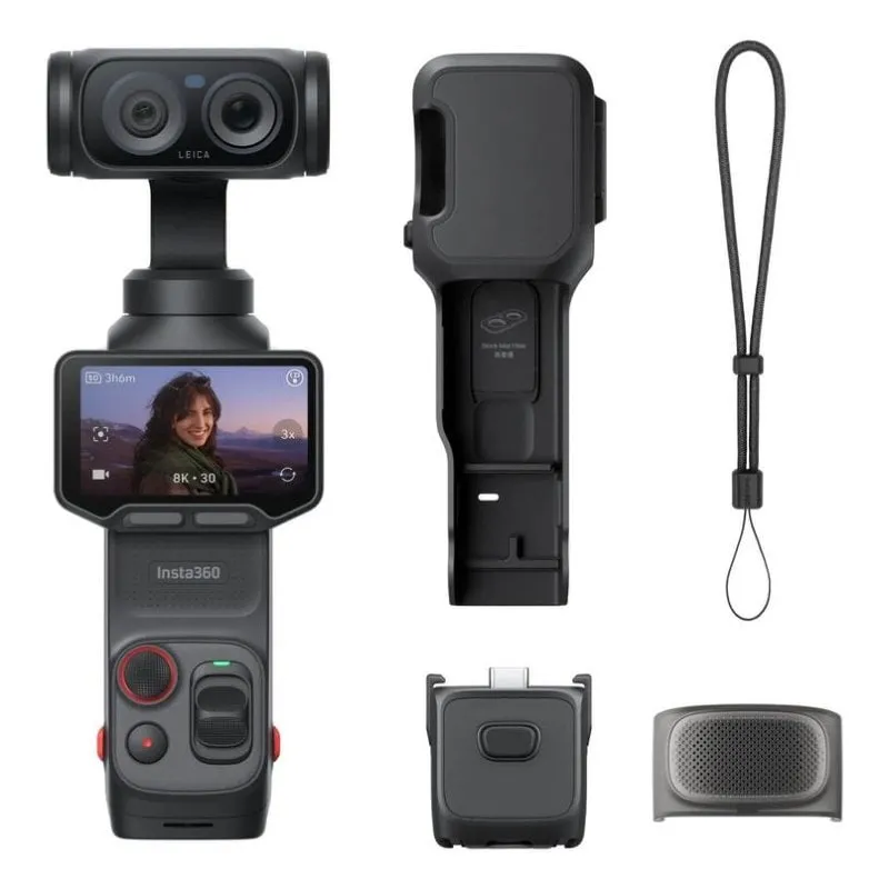 Fotocamera Insta360 Luna Ultra Cosmico Nera Pacco Standard