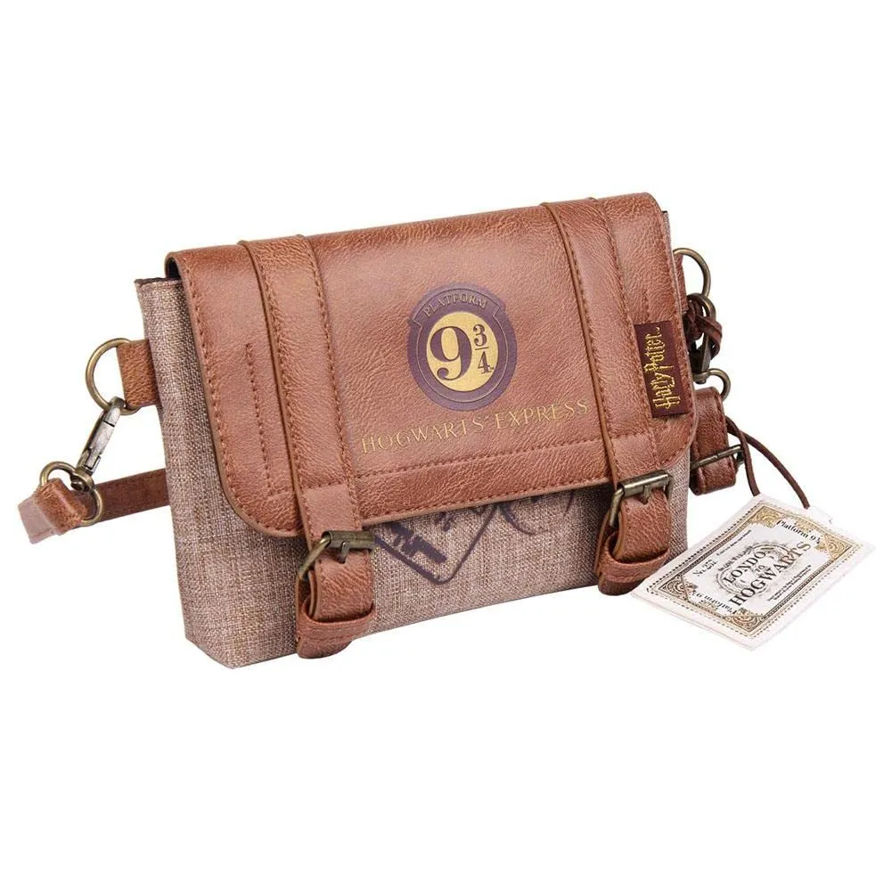 CERDÁ LIFE'S LITTLE MOMENTS -, Marsupio Harry Potter Licenza ufficiale Warner Bros Donna, Marrone, Taglia unica