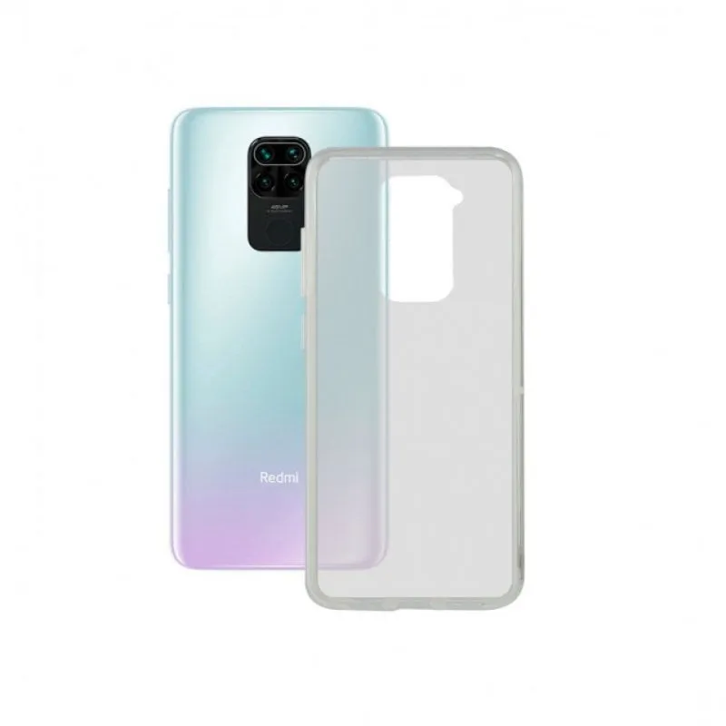 Custodia in TPU trasparente Ksix Flex per Xiaomi Redmi Note 9