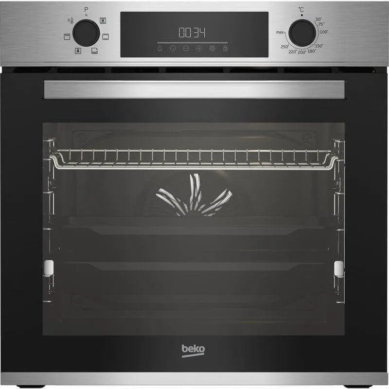 Forno da Incasso Beko BBIE123001XD Idrolitico 72L 60cm A Guide Telescopiche Inox