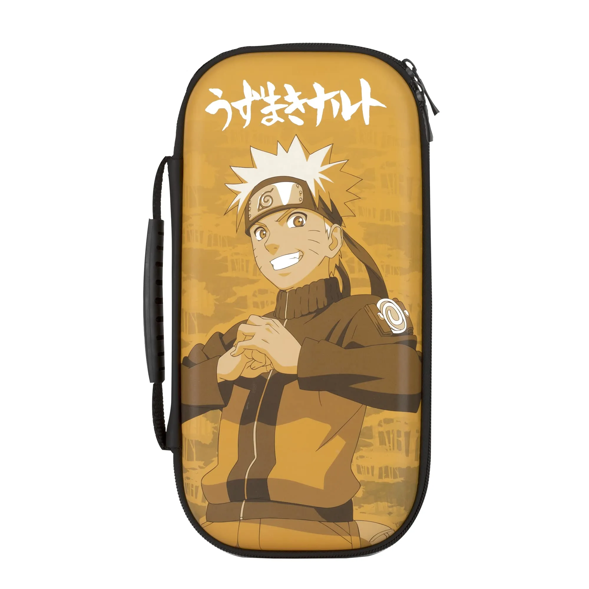 Konix Naruto Shippuden Custodia di protezione e trasporto per Nintendo Switch, Switch Lite e Switch OLED - Alloggio 8 giochi - Design Naruto