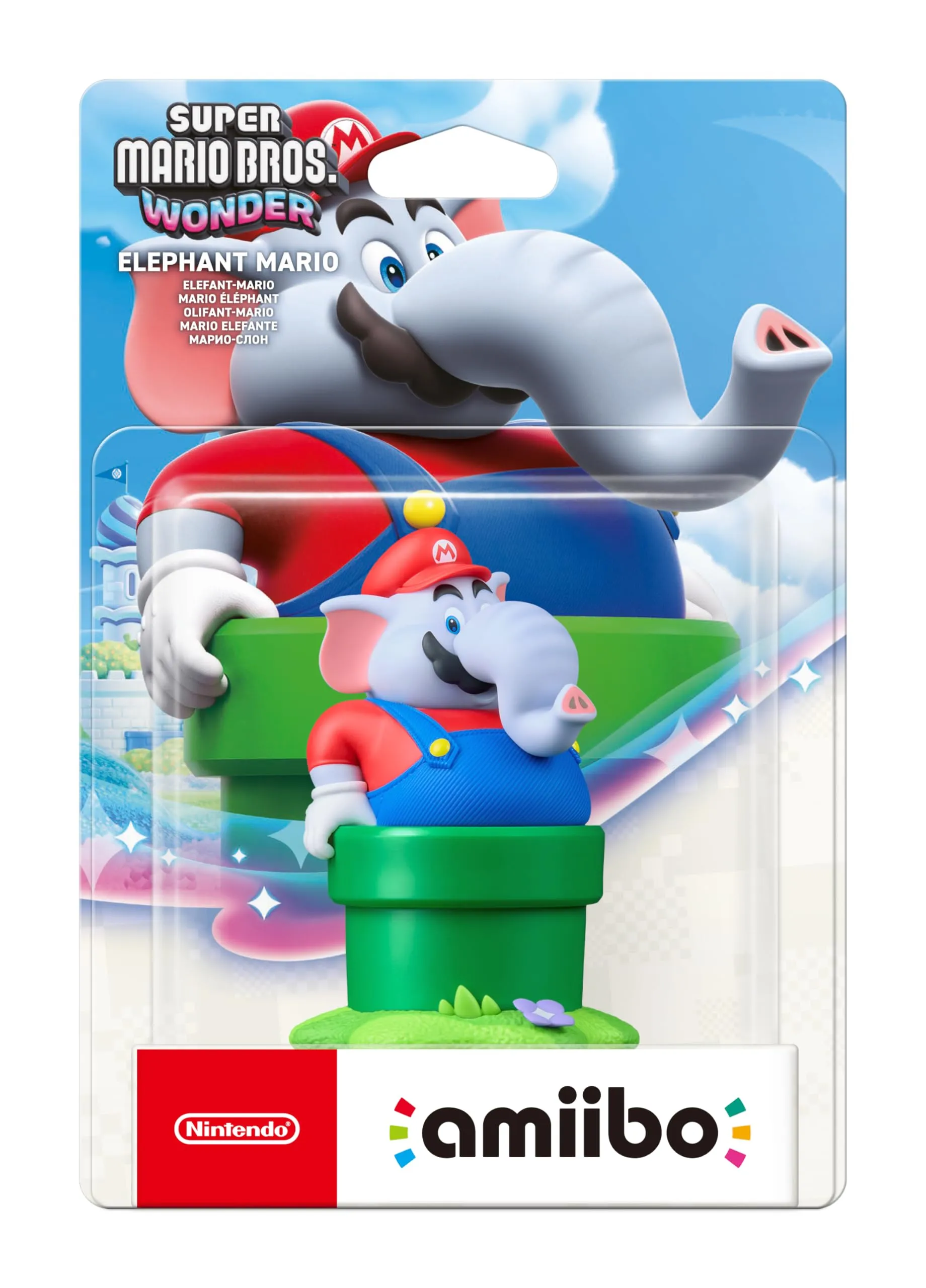 amiibo di Mario elefante - Super Mario Bros. Wonder