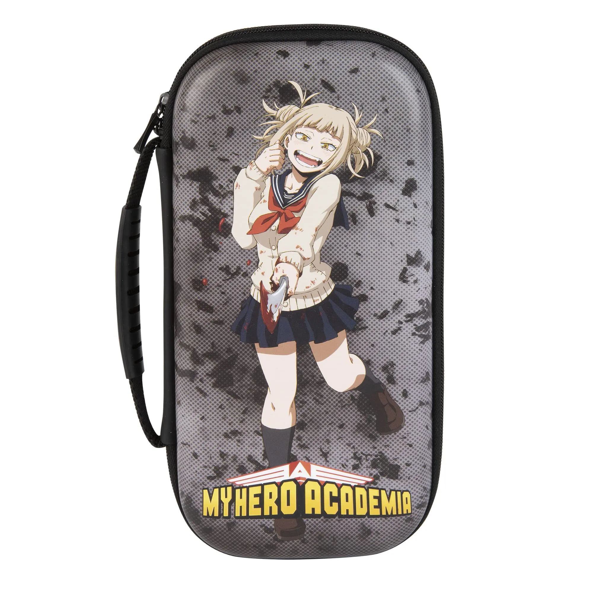 Konix My Hero Academia Custodia di protezione e trasporto per Nintendo Switch, Switch Lite e Switch OLED - Alloggio 8 giochi - Design Himiko Toga