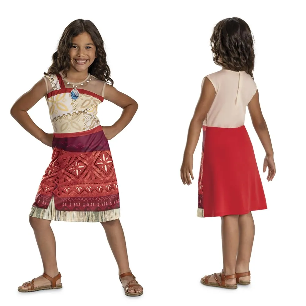 Costume Disney di Vaiana per bambini, per 7-8 anni