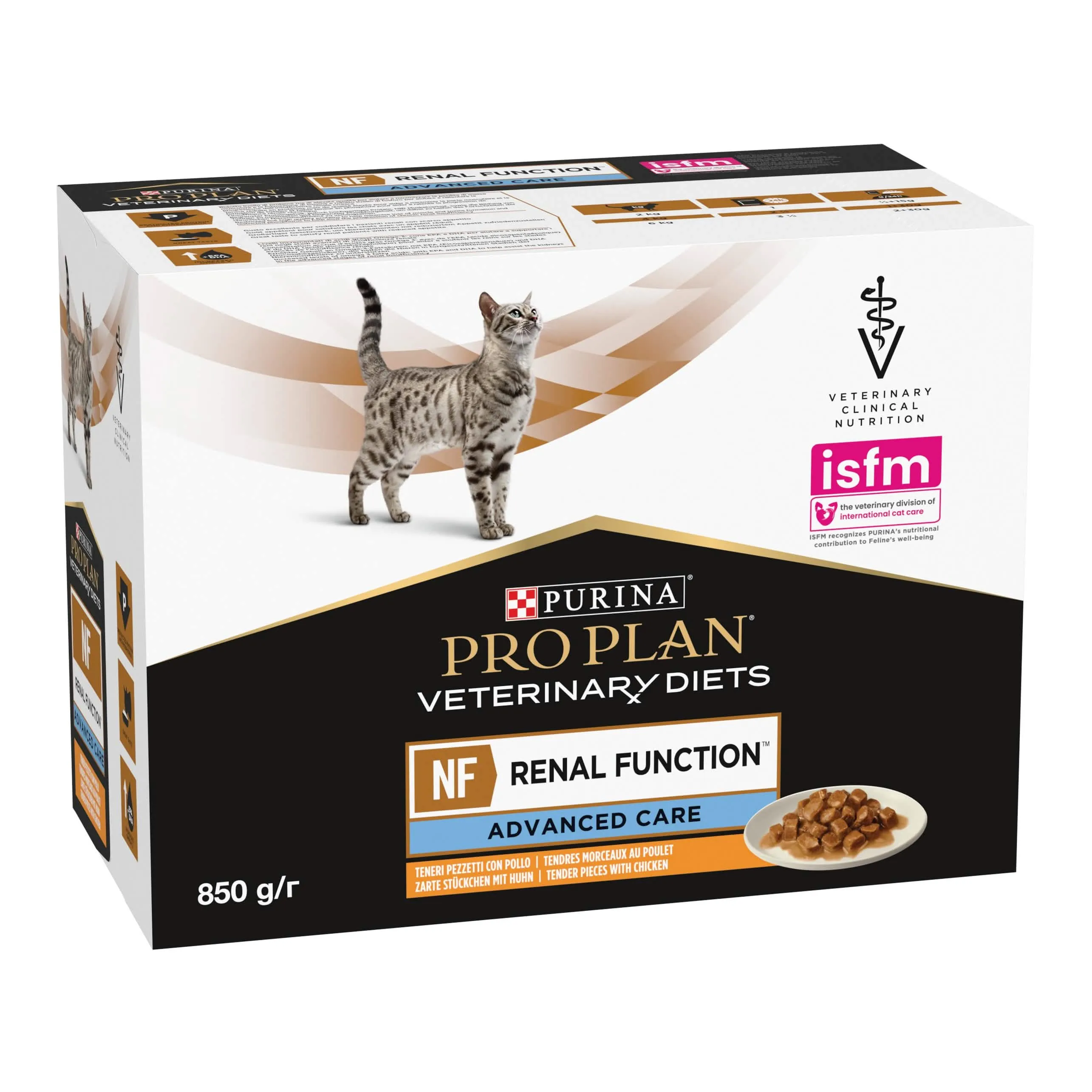Ppvd gatto multipack nf renal advance care pollo 10 x 85 g