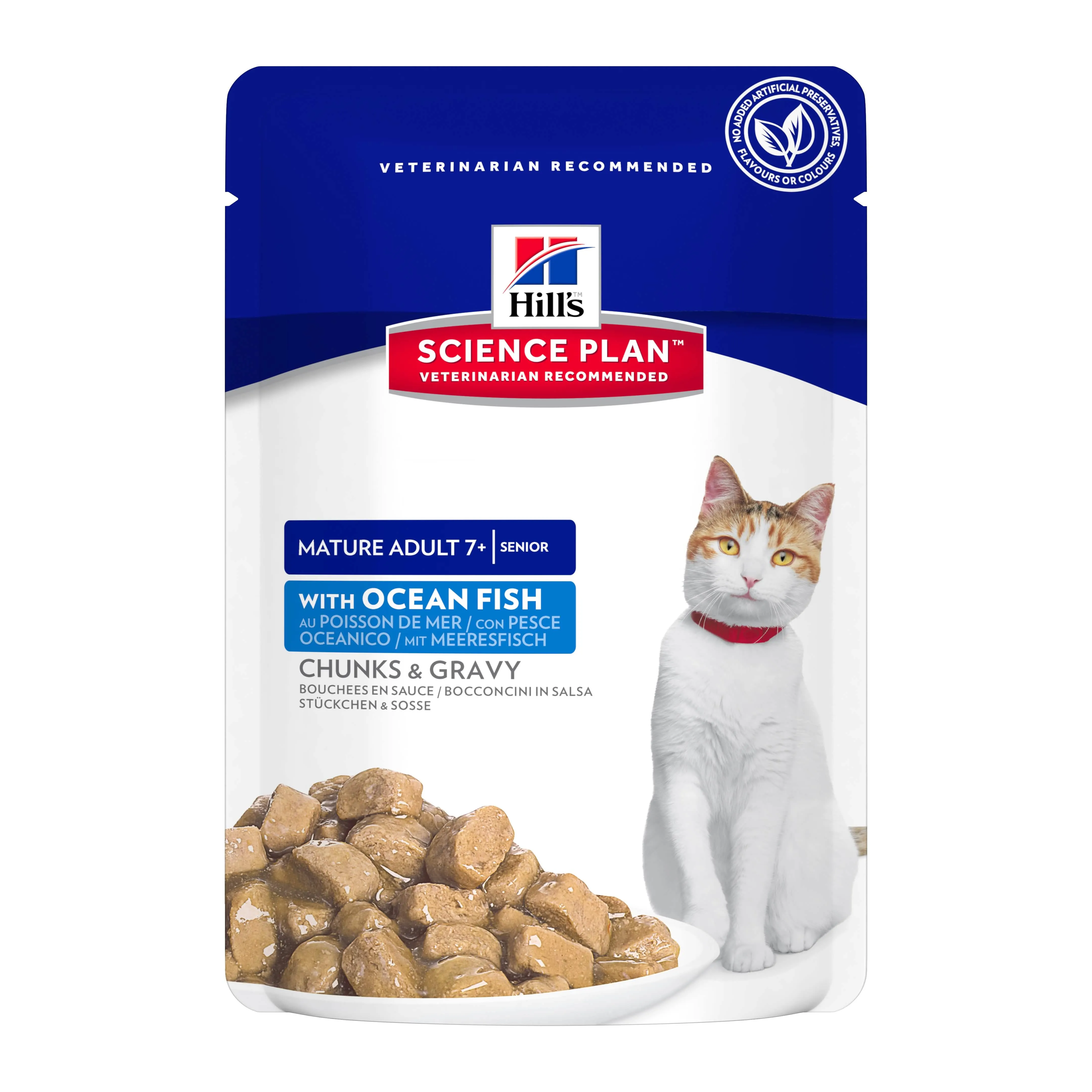 Science plan feline mature adult 7+ ocean fish 85 g