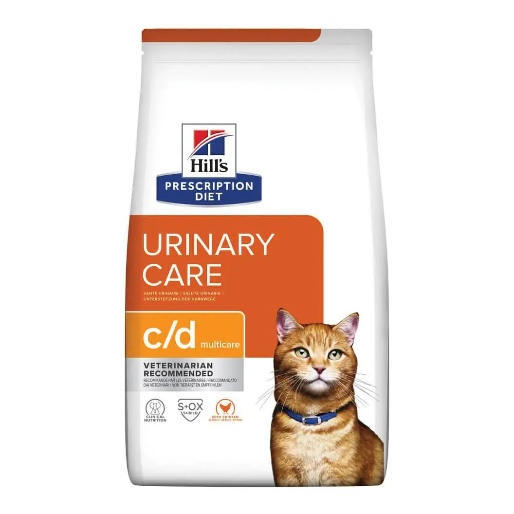 Prescription diet feline urinary care c/d multicare chicken 400 g