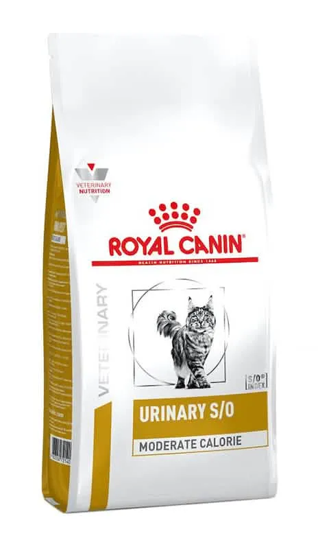 Veterinary health nutrition cat urinary s/o moderate calorie 400 g