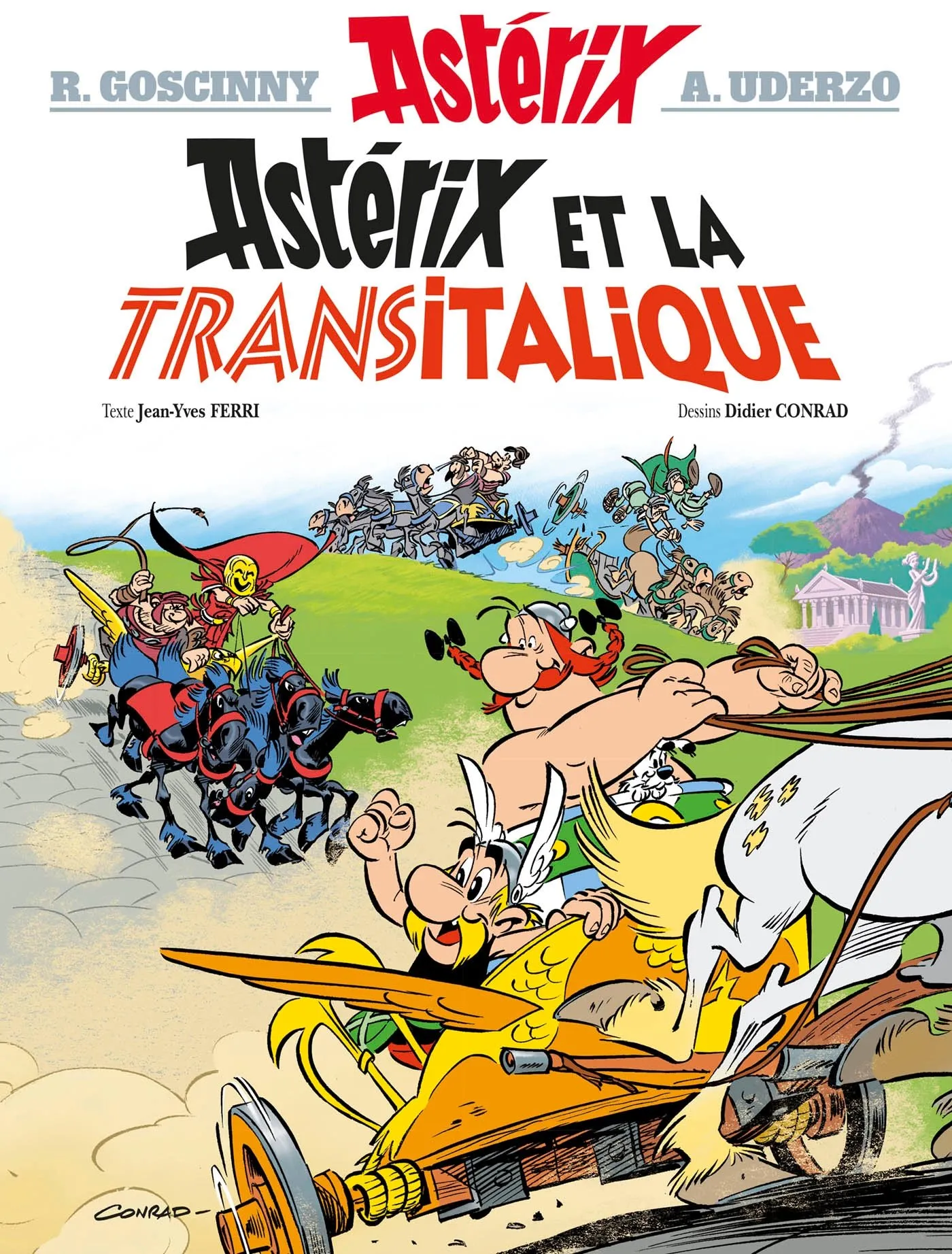Asterix 37 - Astérix et la Transitalique: Bande dessinée [Lingua francese]