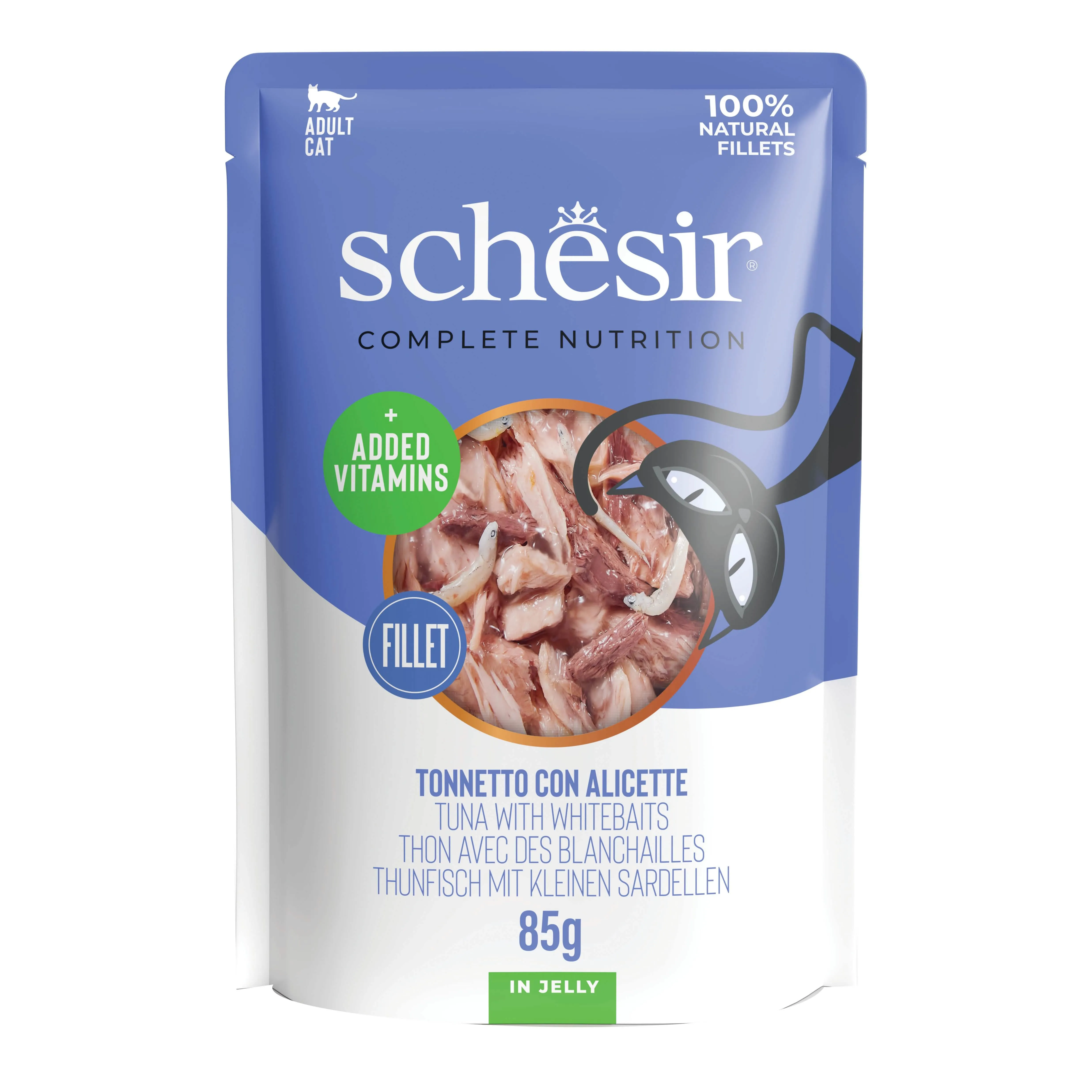 Schesir cat tonno alicette 85g