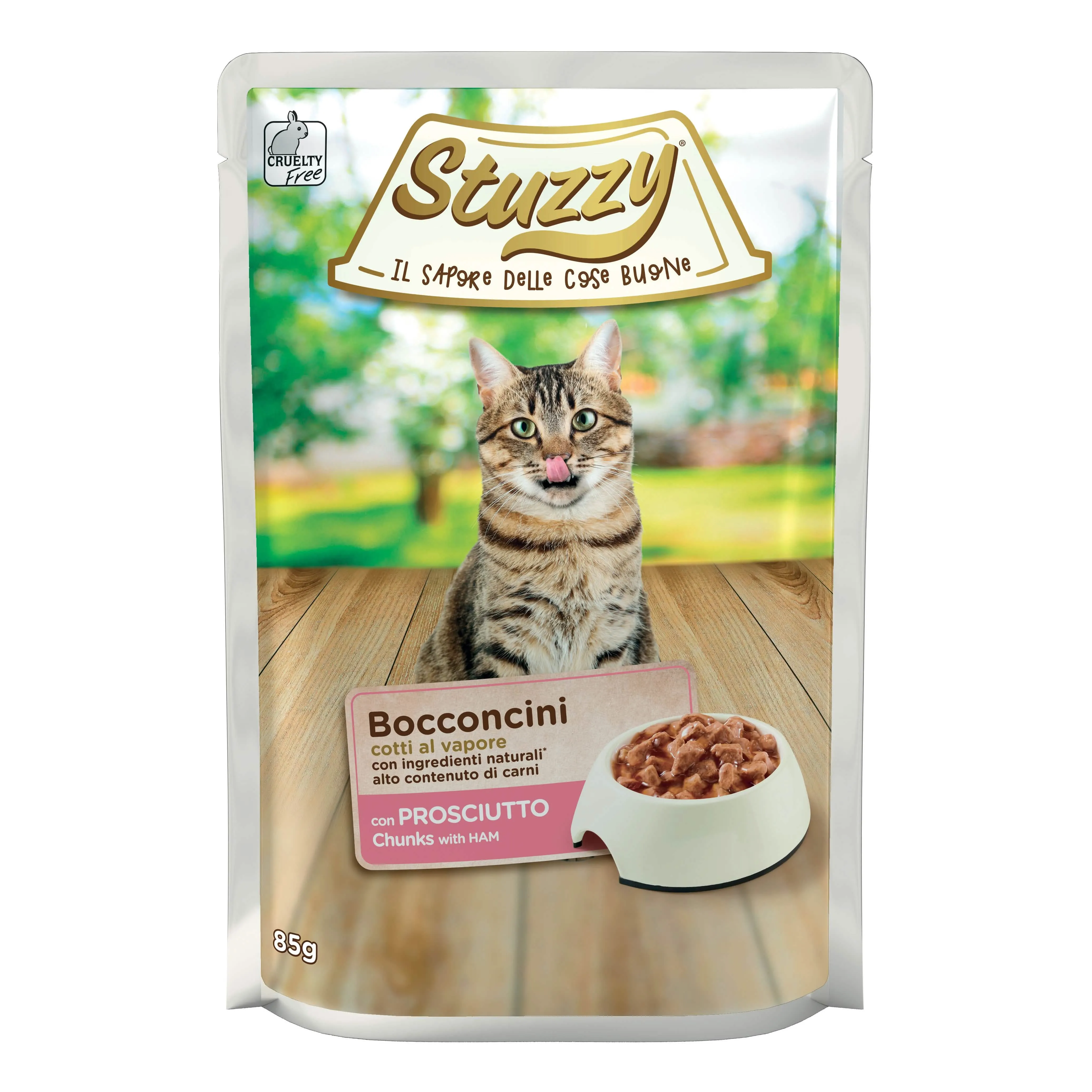 Stuzzy cat bocconcini prosciutto 85g