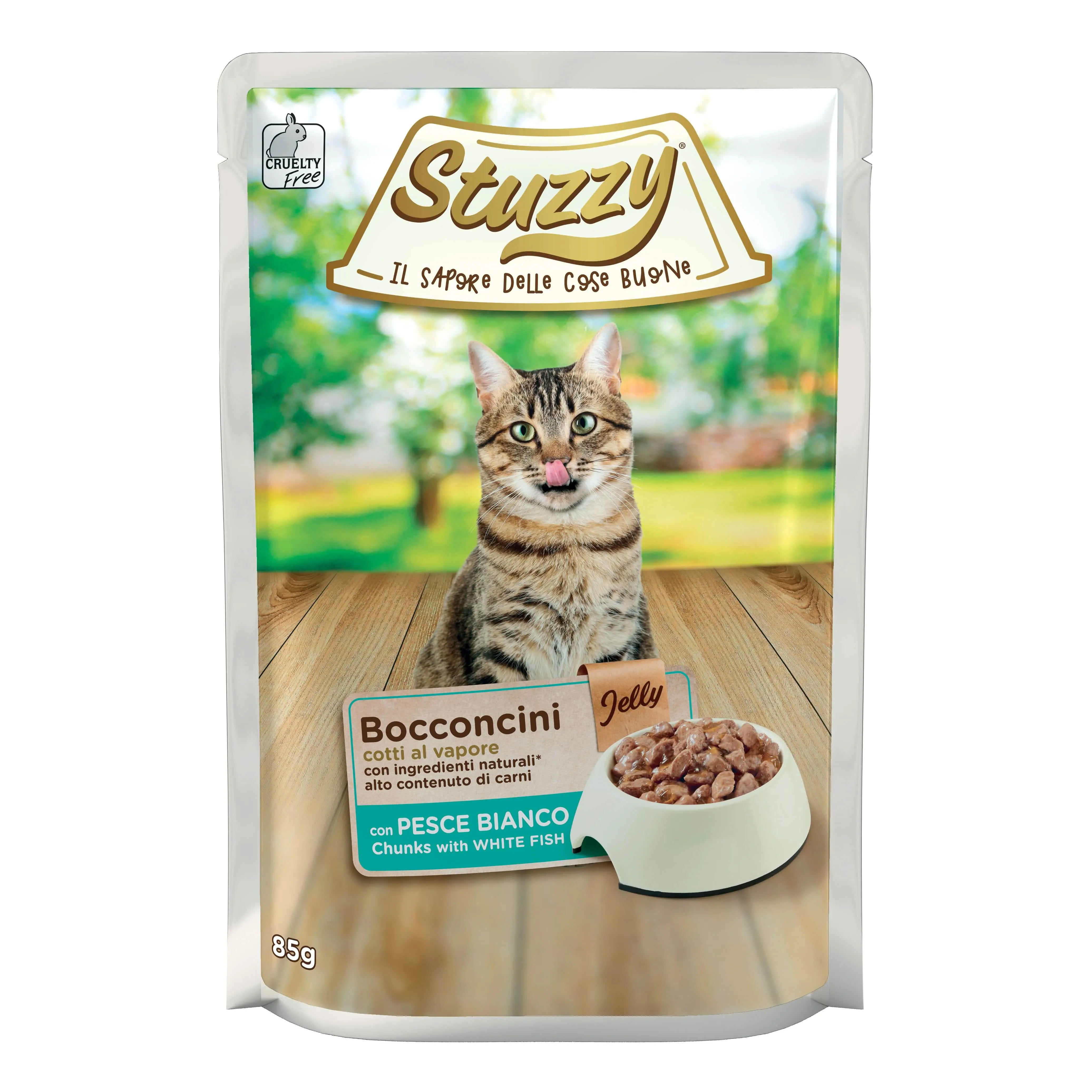 Stuzzy cat bocconcini pesce jelly 85g