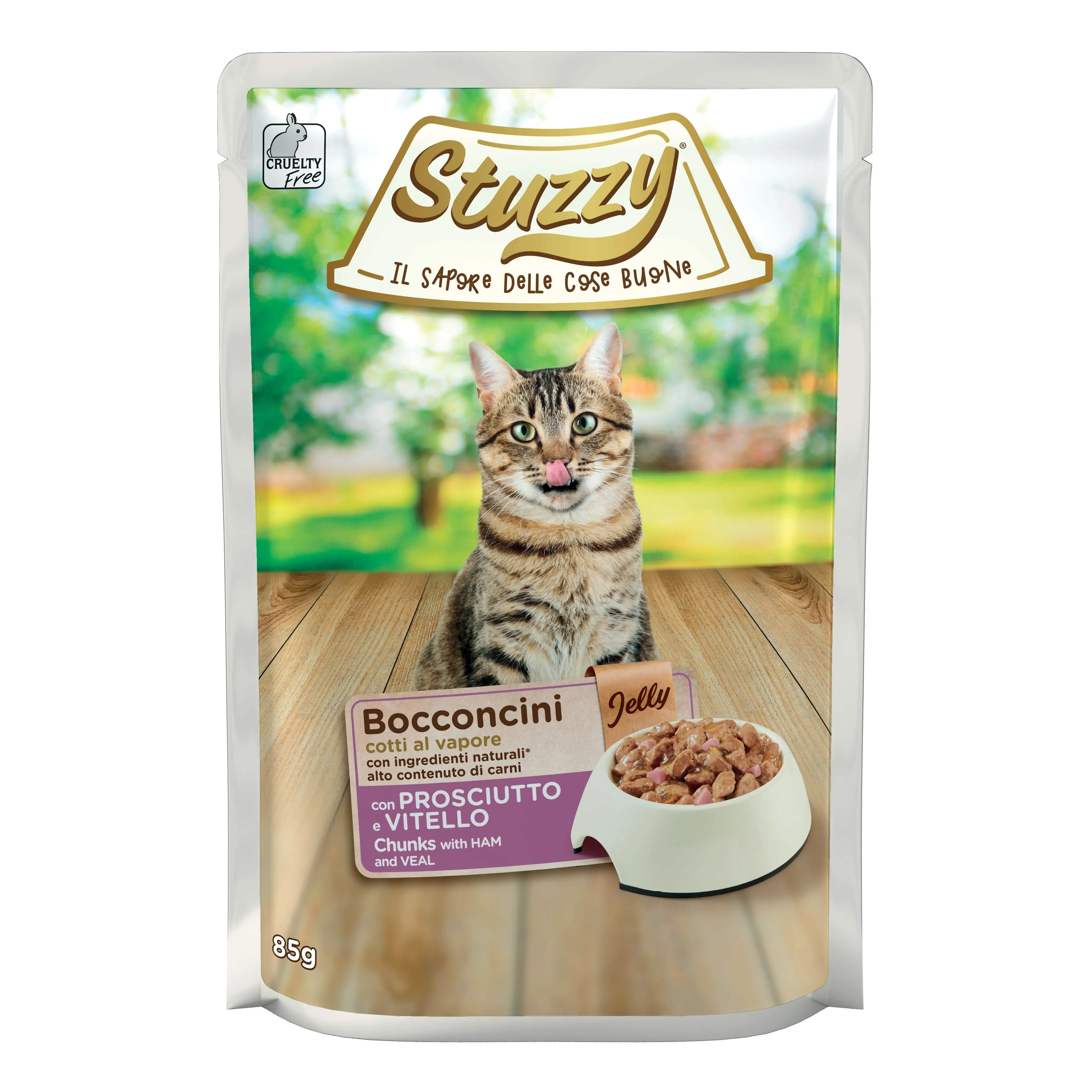 Stuzzy cat bocconcini prosciutto jelly 85g