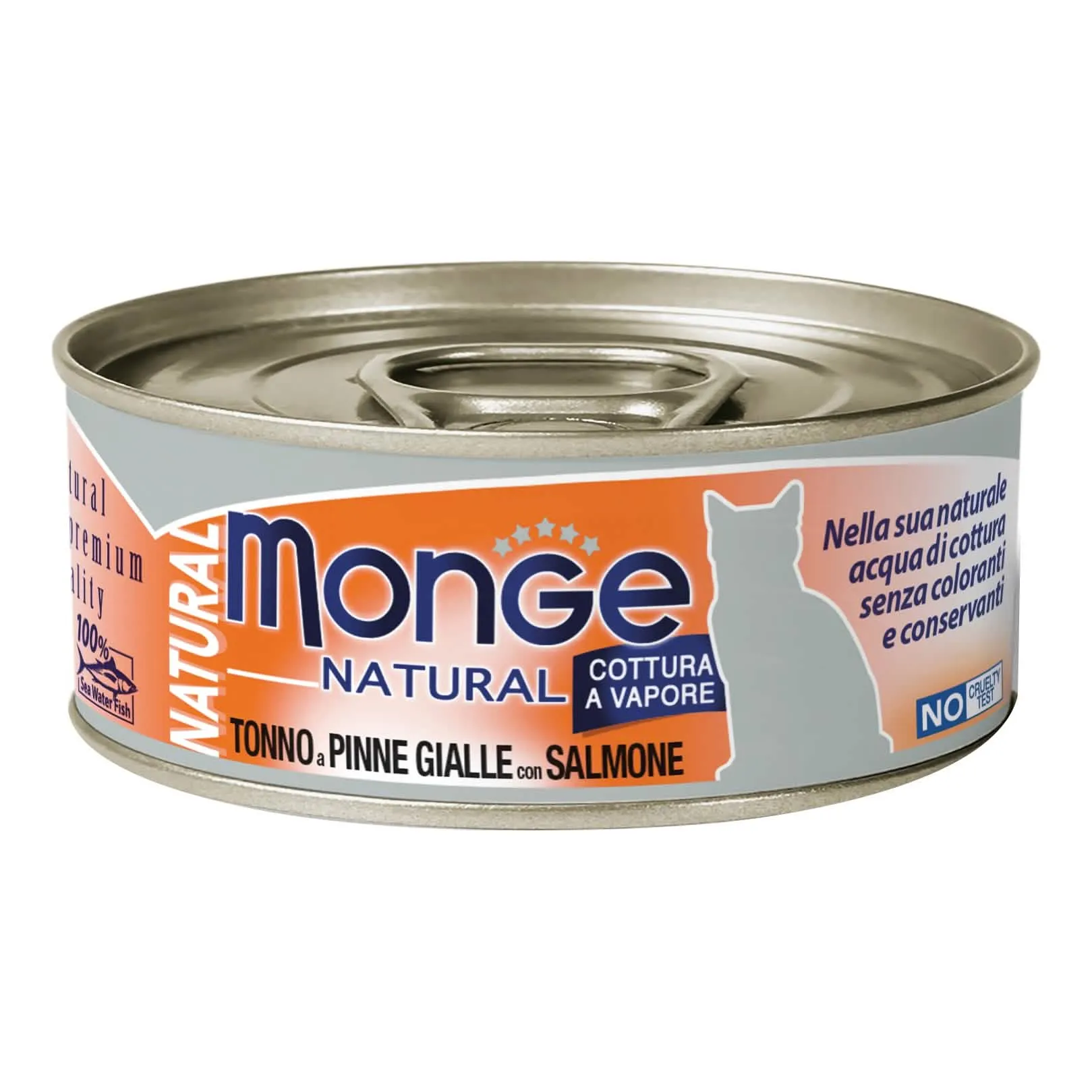 Monge natural tonno/salmone 80 g