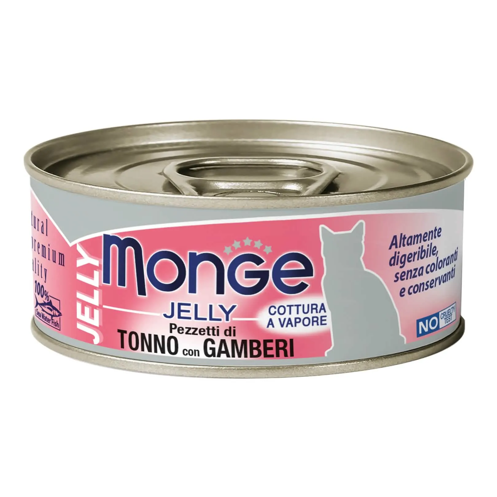 Monge natural quality gatto monge natural pollo con gamberetti 80 g