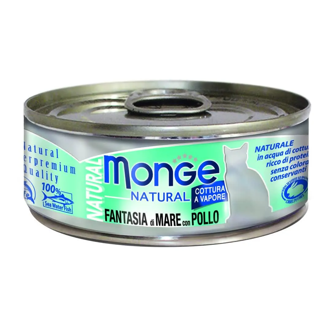 Monge Natural Fantasia di Mare con Pollo 80 g