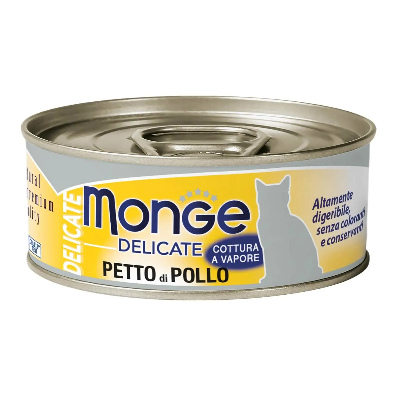 Monge Natural Quality Gatto Monge Delicate Petto di Pollo 80 g