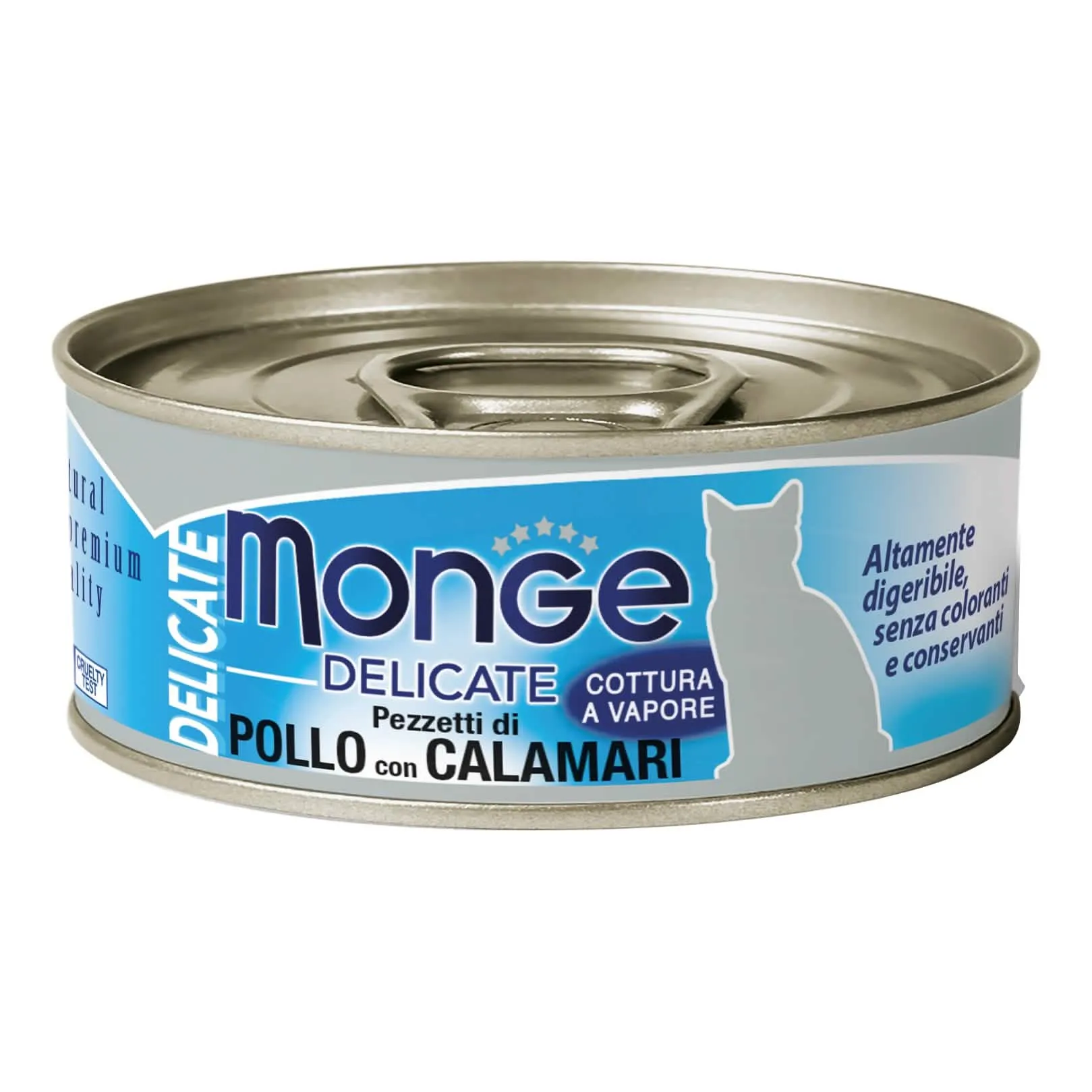 Monge Delicate Pezzetti di Pollo con Calamari 80 g