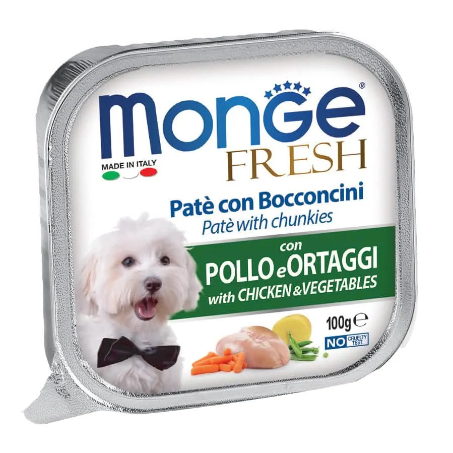 Monge fresh pollo/verdure 100 g