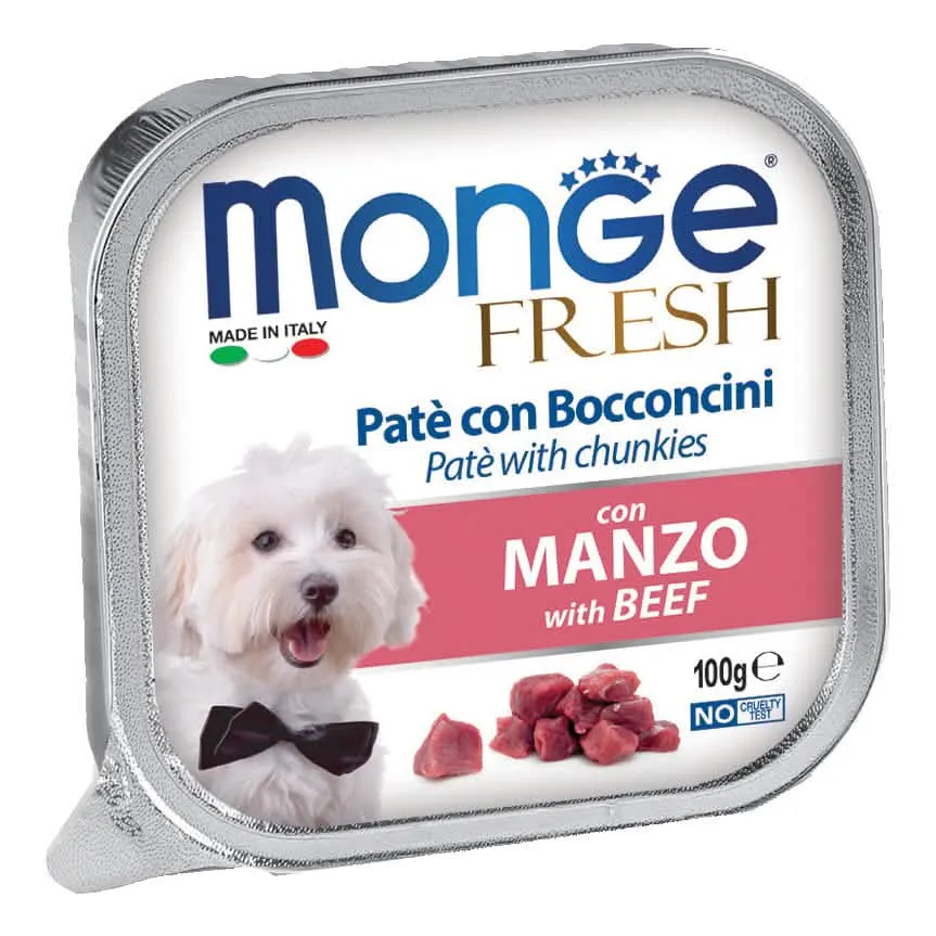 Monge fresh manzo 100 g