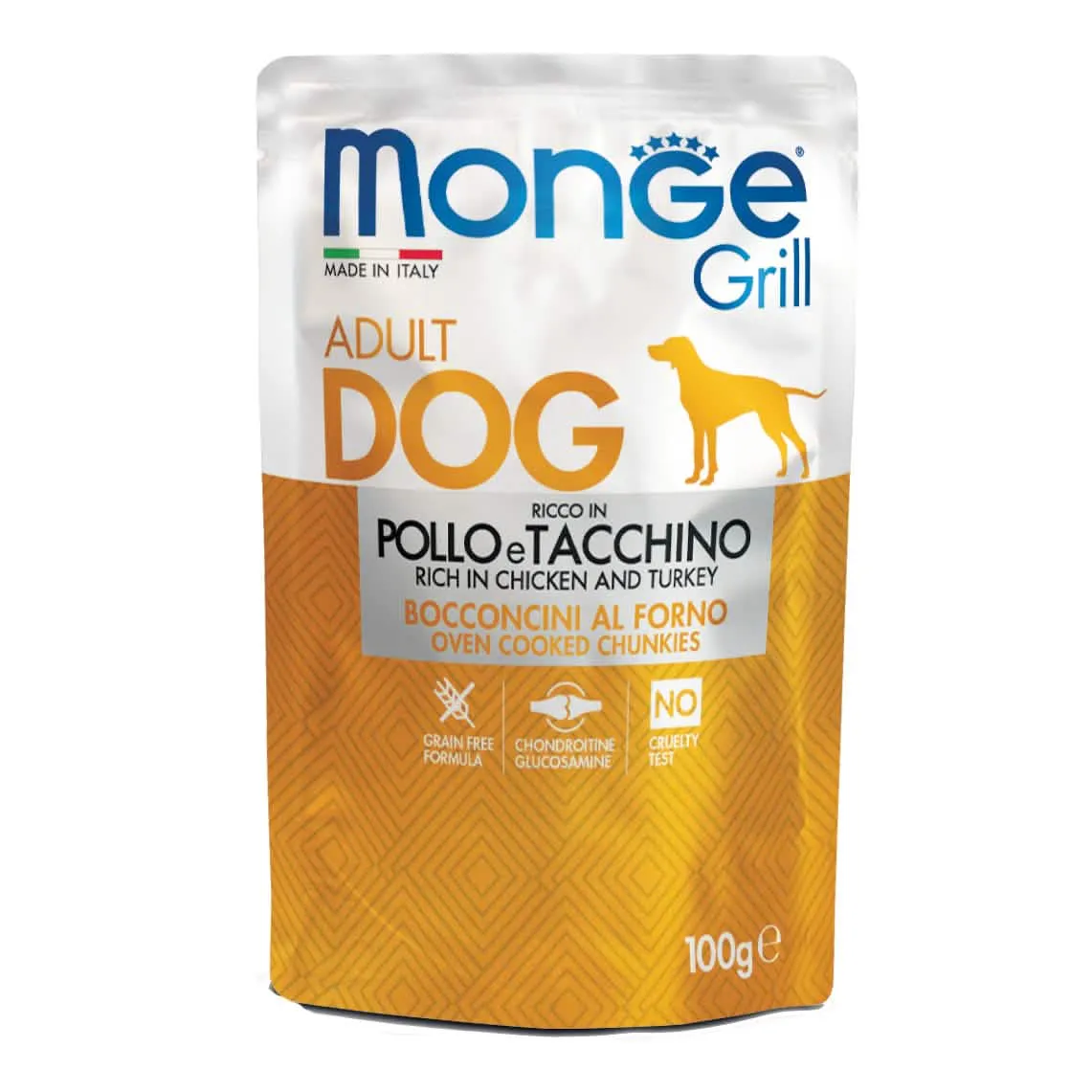 Monge grill pollo tacchino 100 g