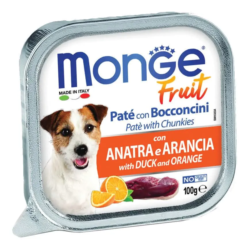 Monge fruit cane anatra&arancia 100 g