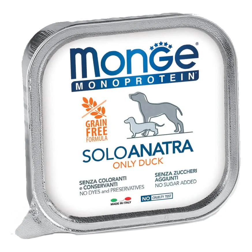 Monge monoproteico 100% anatra 150 g