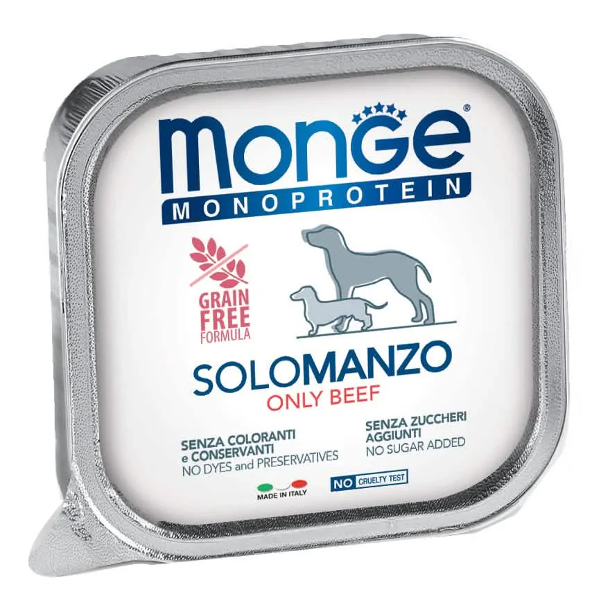 Monge monoproteico 100% manzo 150 g