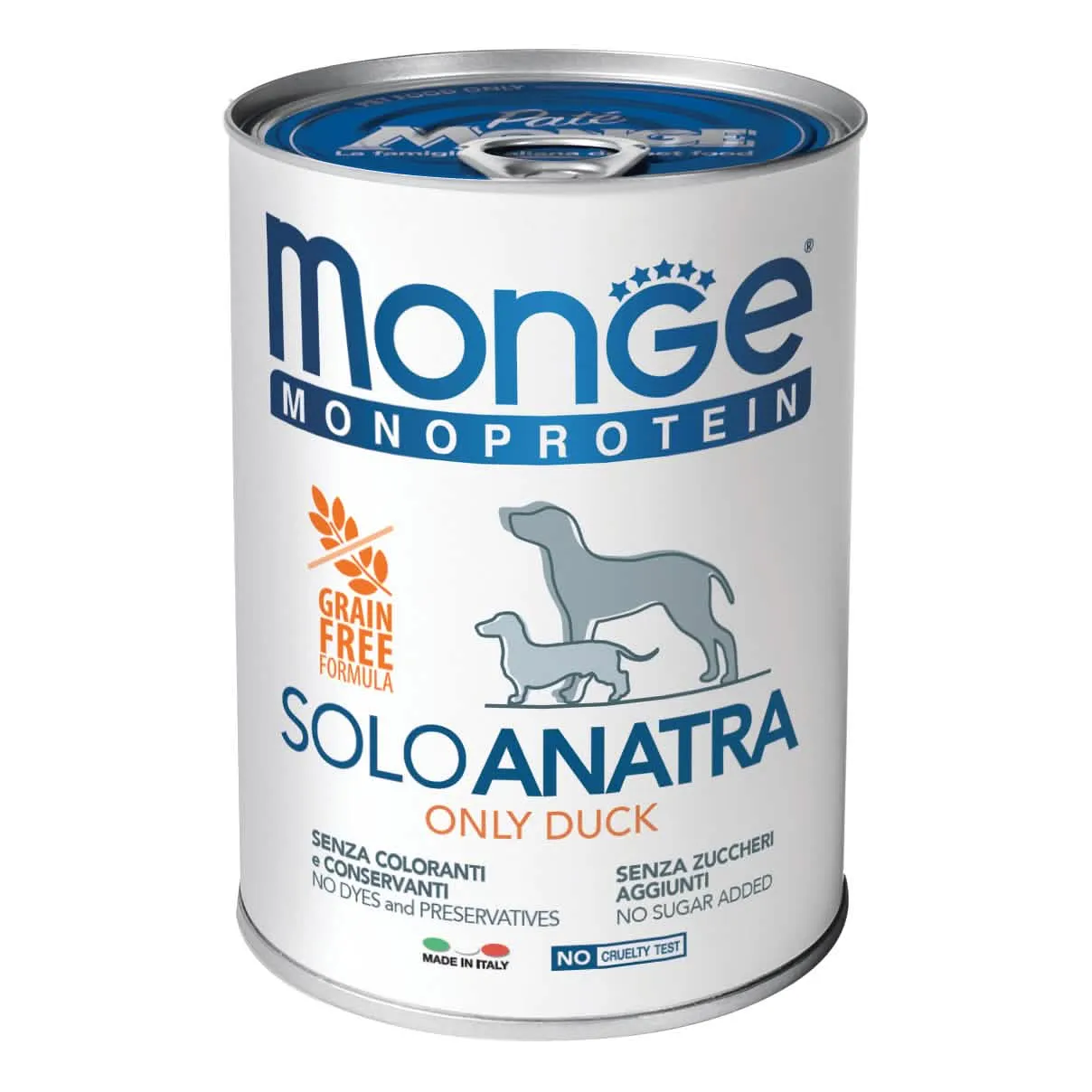 Monge monoproteico 100% anatra 400 g