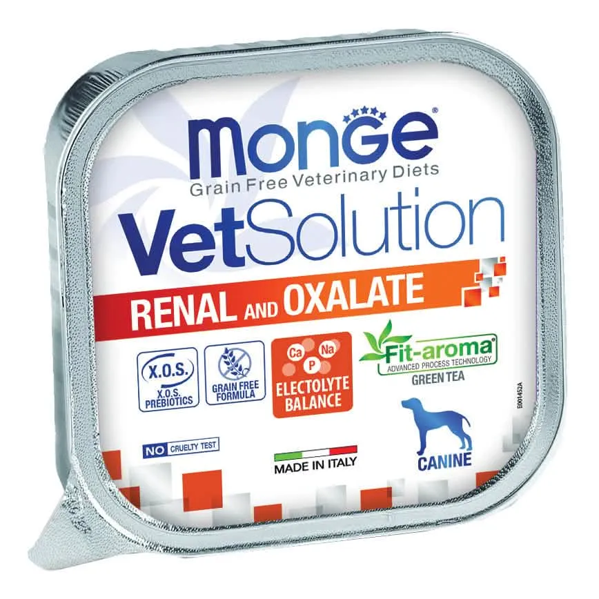 Monge vet solution umido canine renal oxalate 150 g