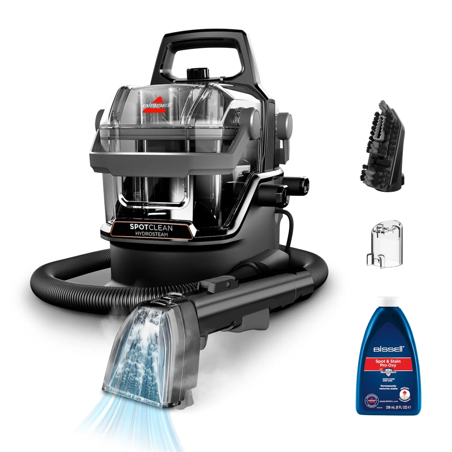BISSELL SpotClean HydroSteam Lavatappeti 1000W 3689N