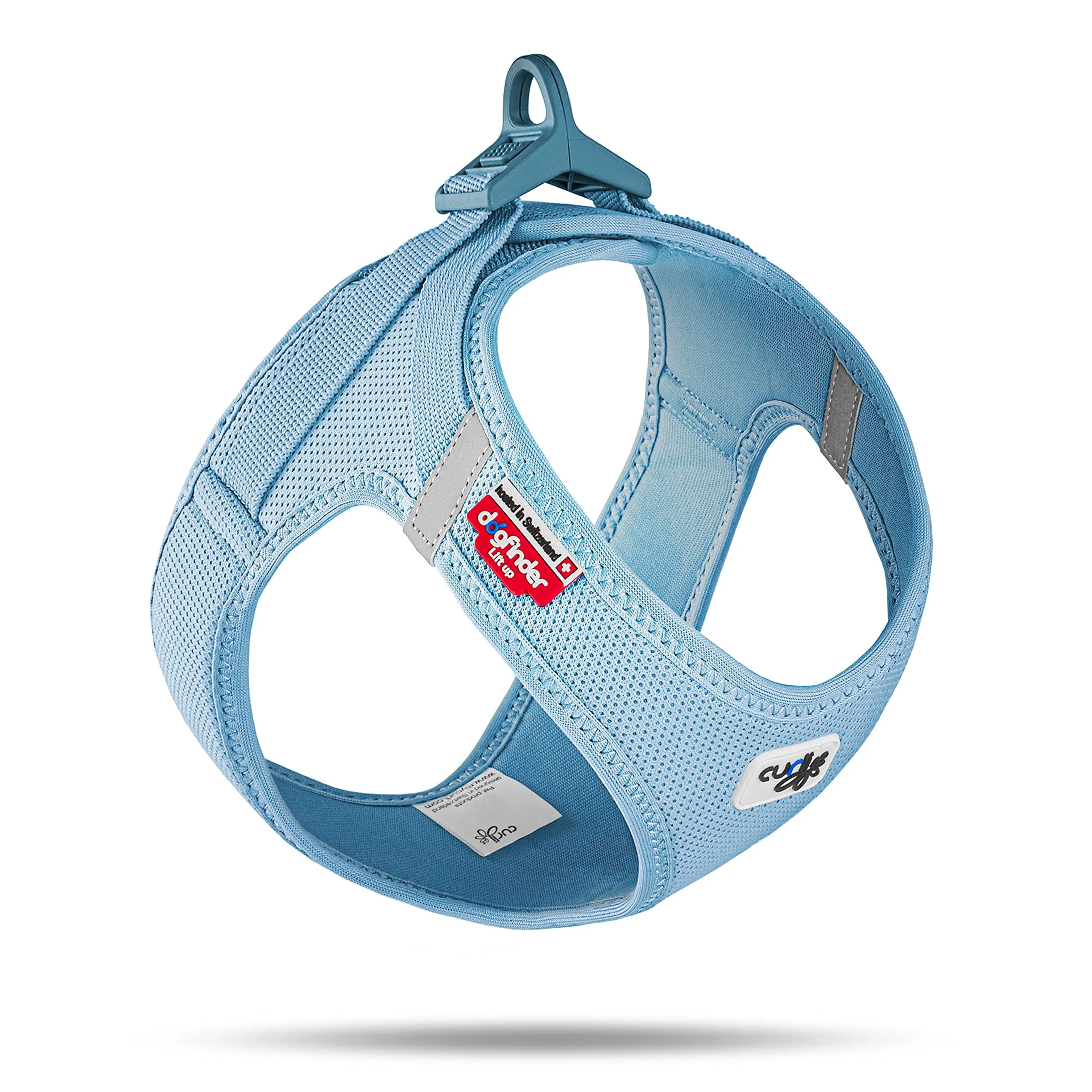 Vest Harness curli Clasp Air-Mesh Skyblue L