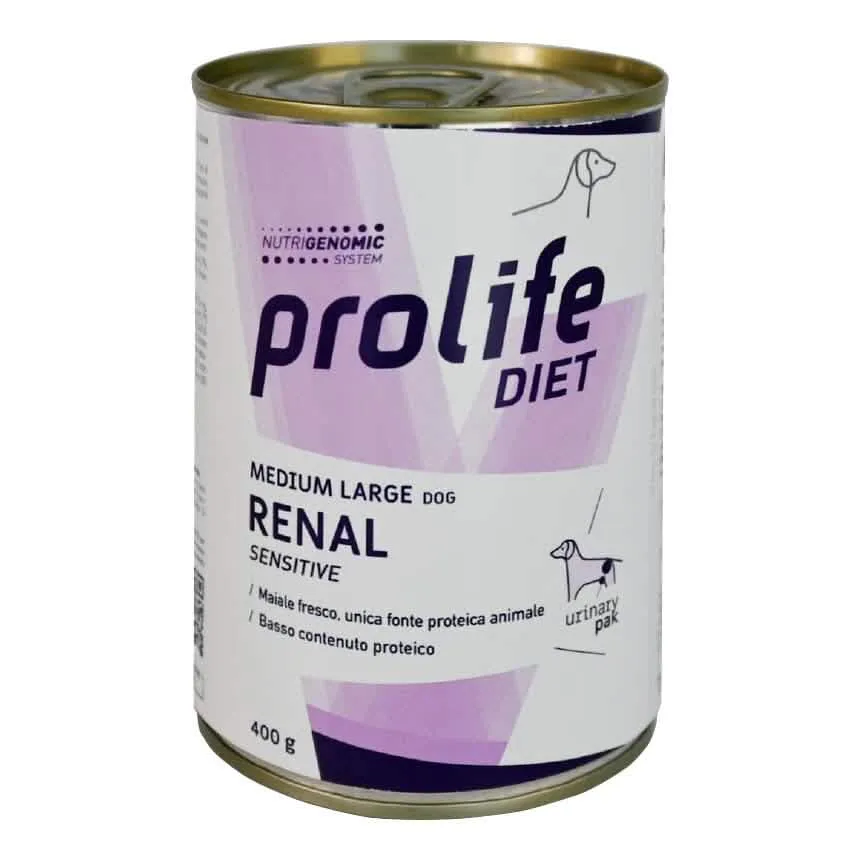 Prolife dog diet wet adult renal all breeds 400 g