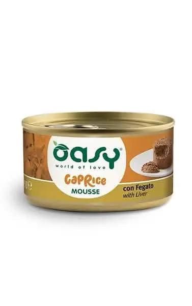 Oasy wet cat mousse con fegato 85 g