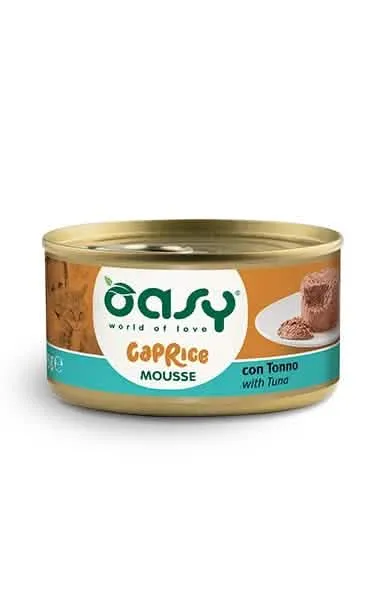 Oasy wet cat mousse con tonno 85 g