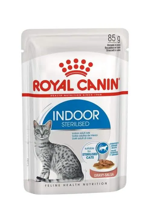 Feline health nutrition wet indoor sterilised 85 g
