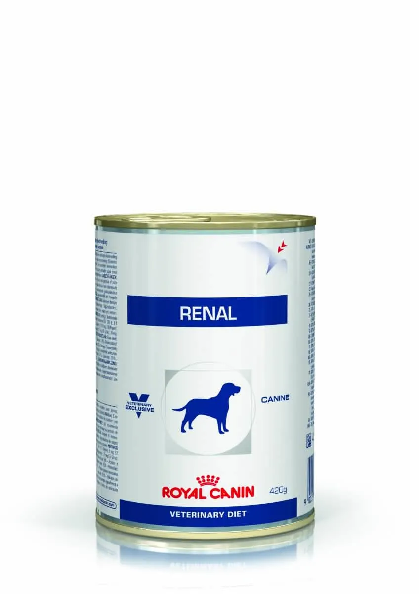Veterinary health nutrition wet dog renal 410 g