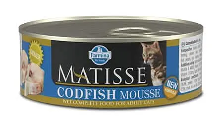 Matisse cat mousse codfish 85 g
