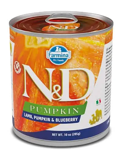N&D Dog Agnello, Zucca e Mirtillo - Cibo Umido per Cani Adulti da 285 g