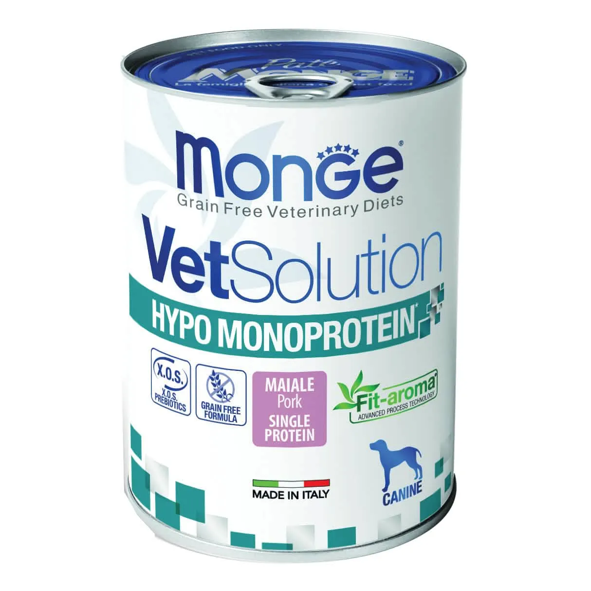 Monge vetsolution can hypo monoprotein maiale 400 g
