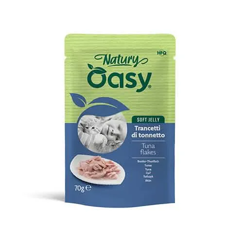Oasy wet cat natury soft jelly tonnetto busta 70 g