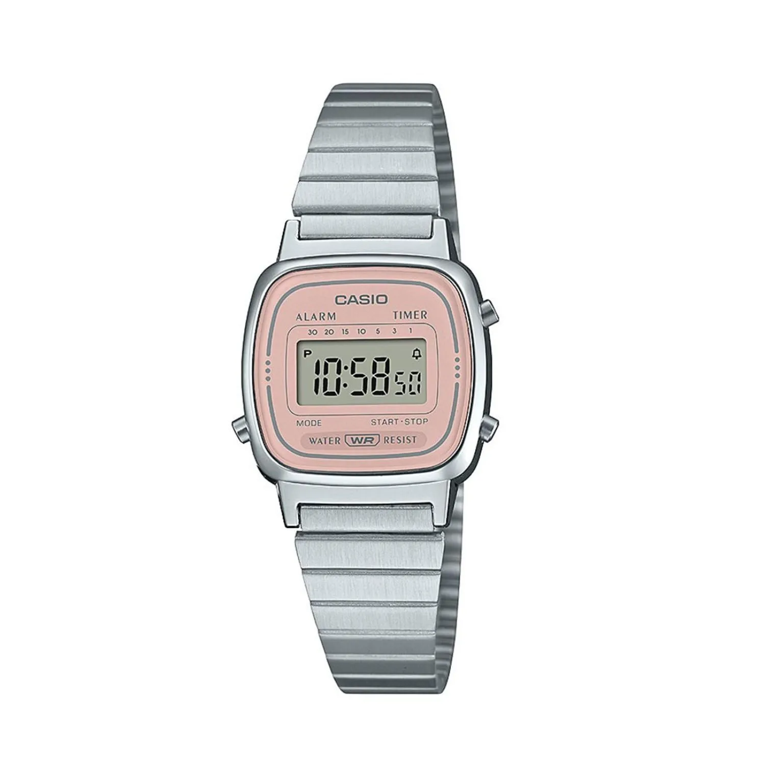 Casio VINTAGE MINI LA670WEA-4A2EF Orologio digitale da donna Con allarme