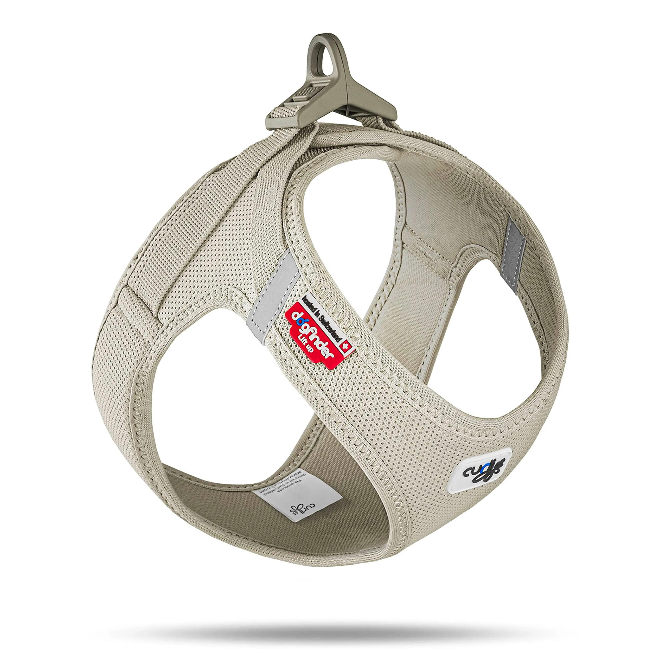 Vest Harness curli Clasp Air-Mesh Light-Tan 2XS