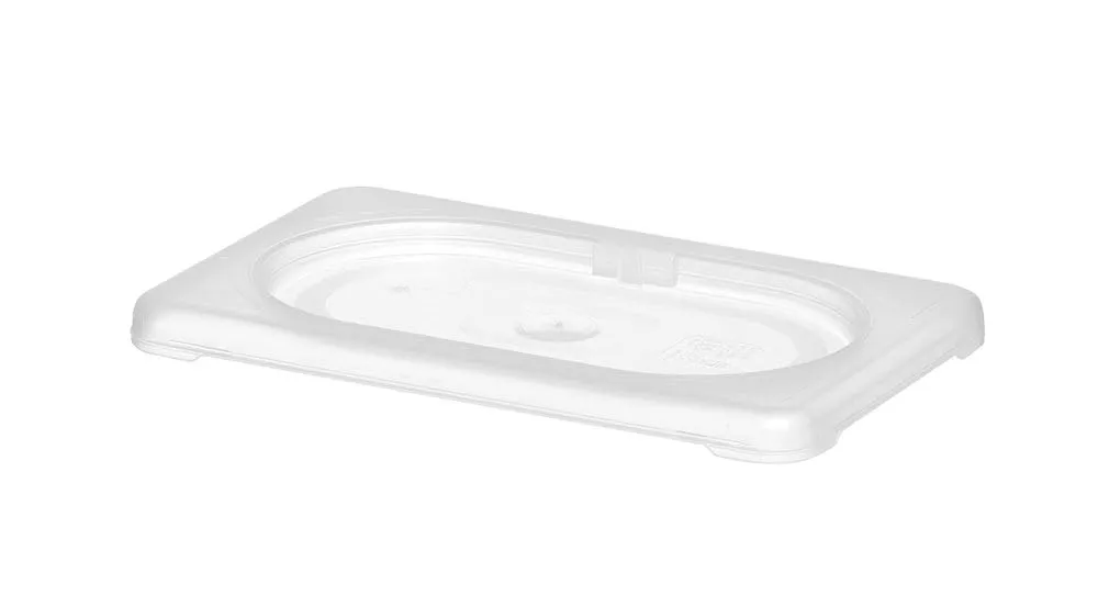 HENDI Coperchio GN 1/9, polipropilene, adatto solo per i contenitori GN in polipropilene di HENDI, termoresistente: da -40 a 80 °C, lavabile in lavastoviglie, trasparente